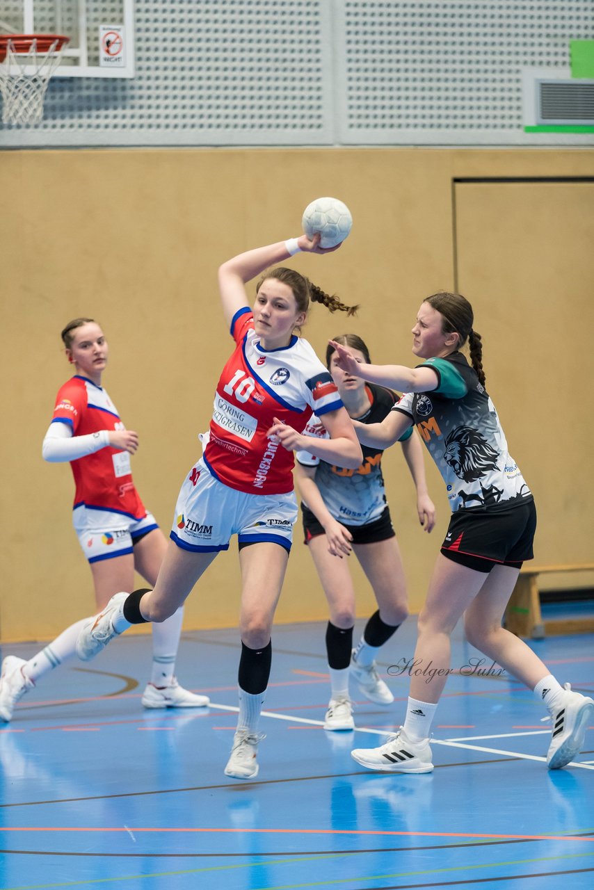 Bild 77 - wBJ HC Quickborn - HSG Tills Loew. : Ergebnis: 19:20